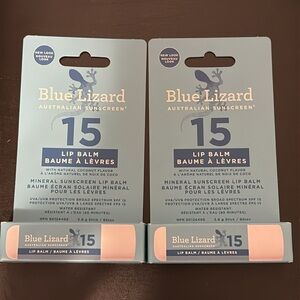 2x Lip Balm with SPF 15 - White